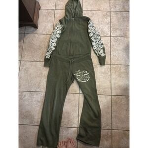 Mossimo Track Suit Green